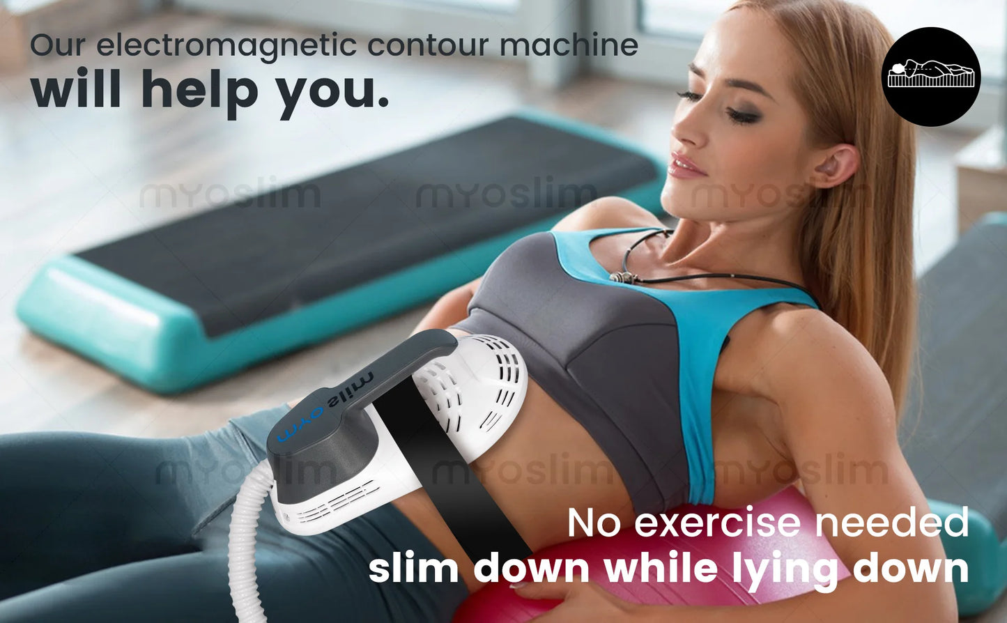Myoslim 6500W EMS Neo RF Body Sculpting System Device