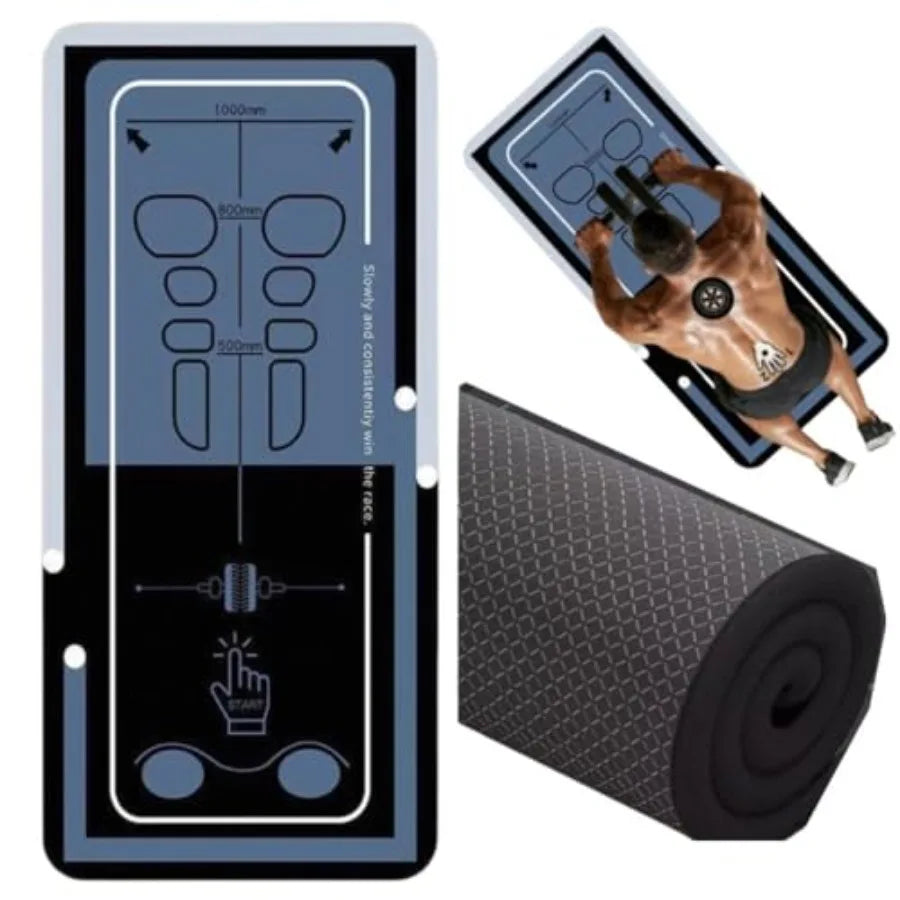Single Wheeled Ab Roller Mat For Core And Yoga Non Slip