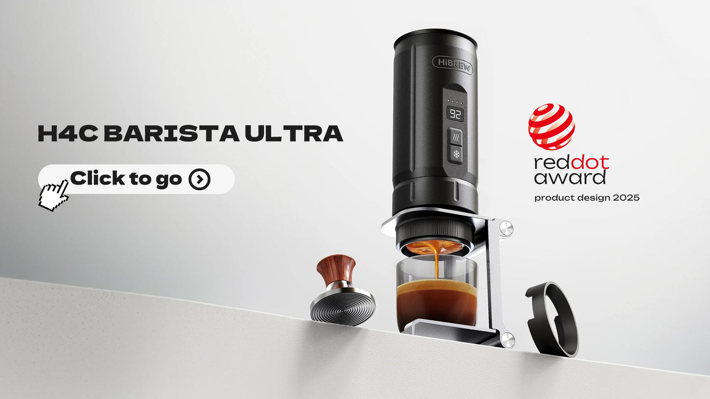 HiBREW H4C Portable Espresso Machine 3in1 Travel Coffee Maker 7500mAh Battery