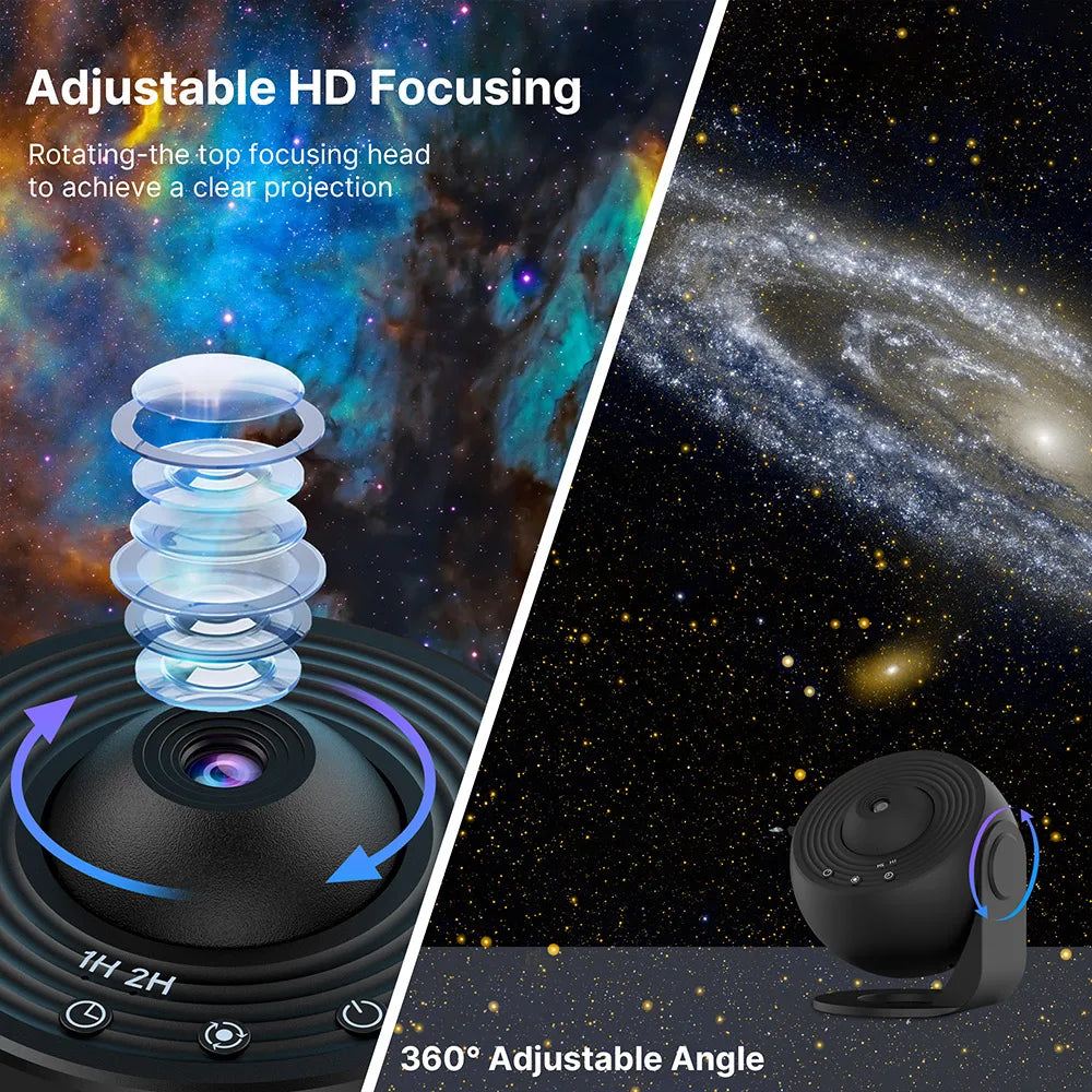Mexllex 13 In 1 Galaxy Ultral Star Projector Night Light
