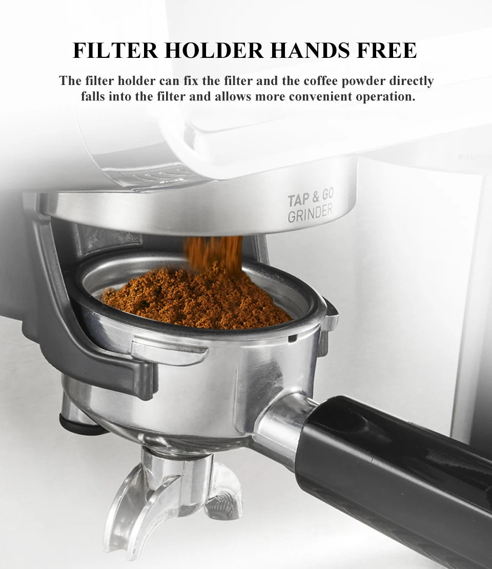 HiBREW Barista Pro 20Bar Espresso Machine With Full Cafe Kit