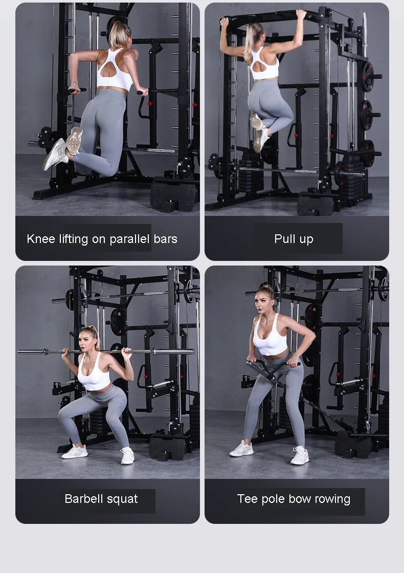 SRhxq Smith Gantry Multi Functional Strength Training System