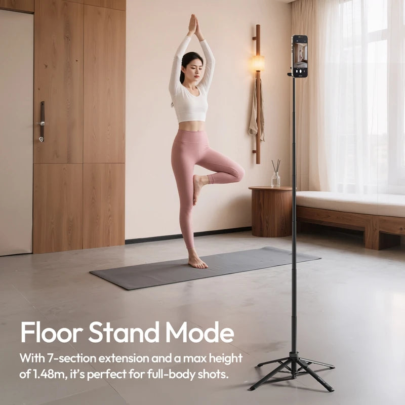 Ulanzi MT85 Automatic Phone Tripod With MagSafe Dual 10m Wireless