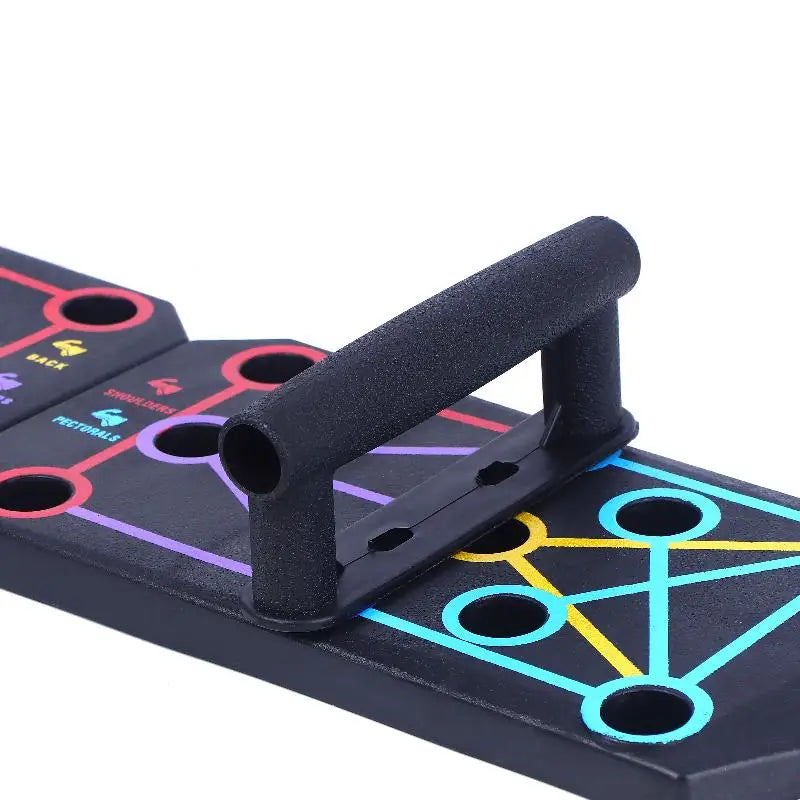 Multifunctional Push Up Board With 20 Holes For Home Gym