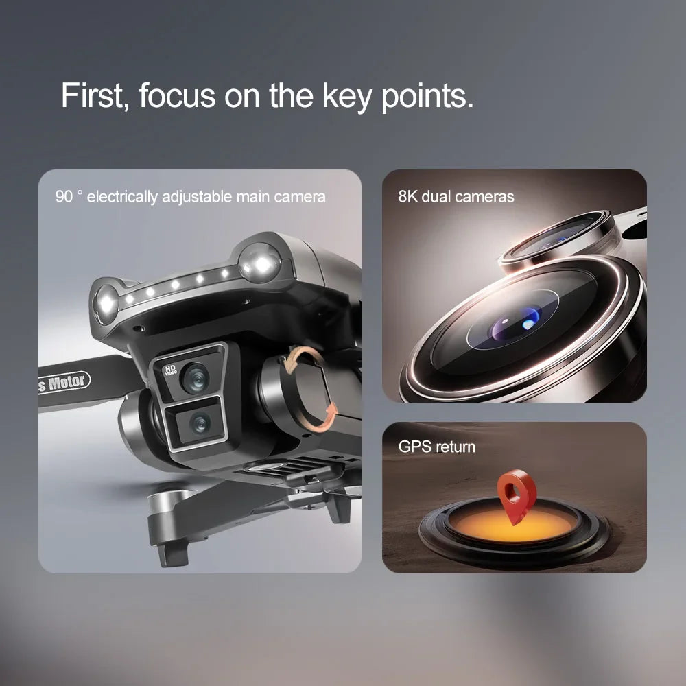 Lenovo 8K GPS Drone With Obstacle Avoidance And FPV Camera