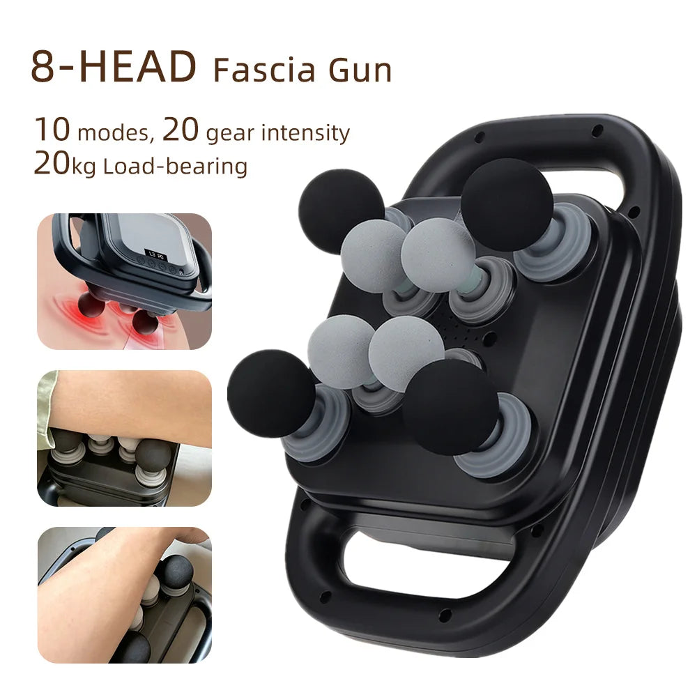 Foreverlily High Frequency Vibration Body Massage Gun Muscle Recovery Tool