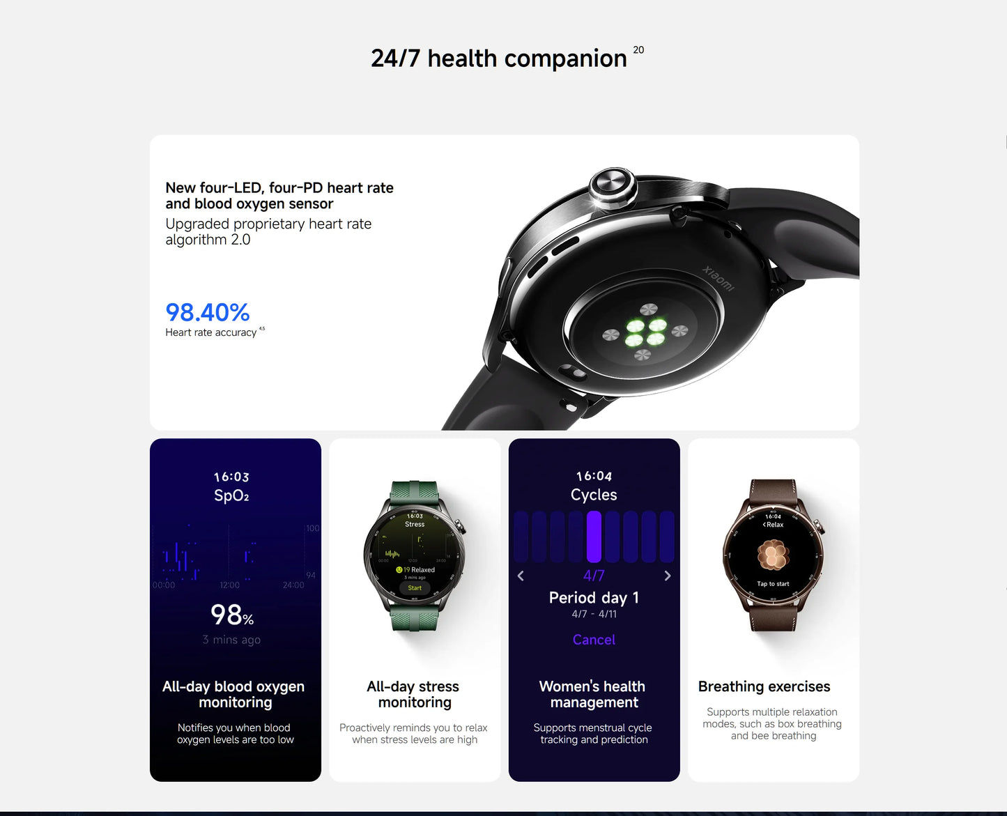 Redmi Watch S5 Smartwatch With 21 Days Battery Life
