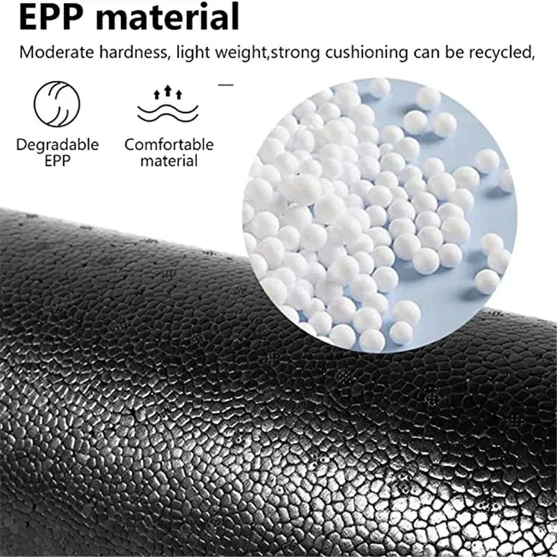 Ninth World Long EPP High Density Foam Roller For Yoga Pilates Home Gym Fitness