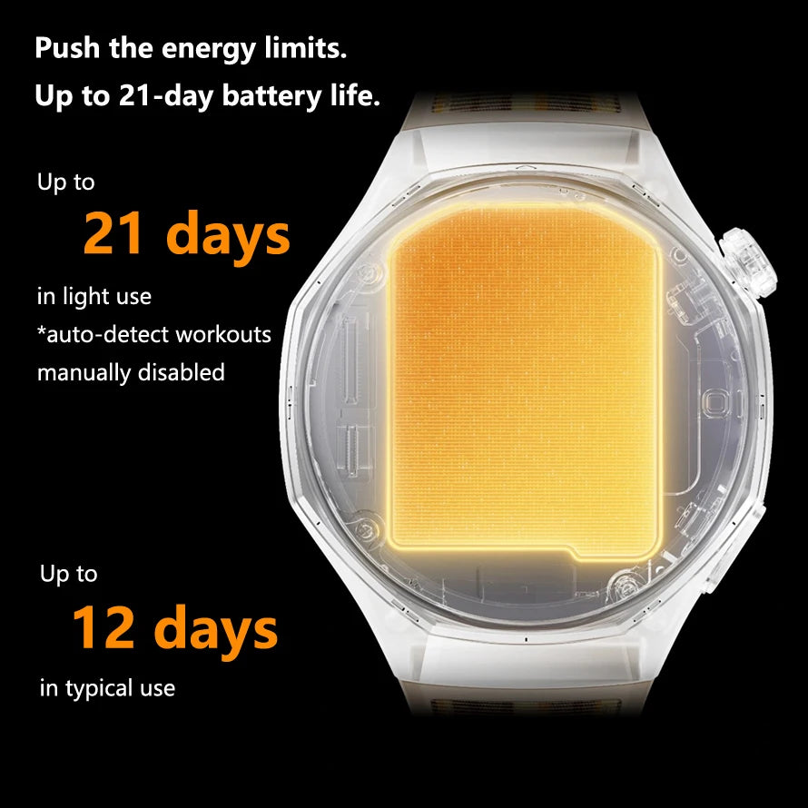 Huawei Watch GT 6 Pro Smartwatch 21 Day Battery