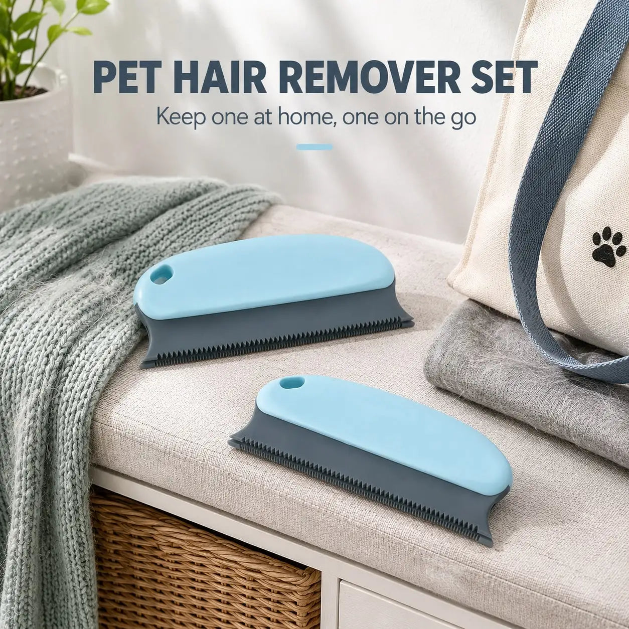 Professional Pet Hair Remover Brush For Furniture Cars Carpets Clothing