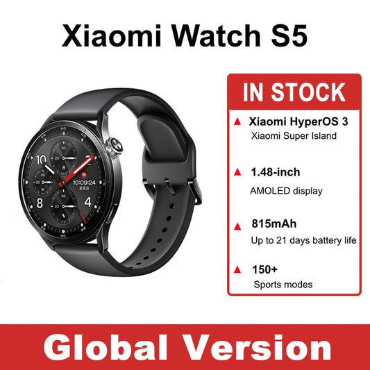 Redmi Watch S5 Smartwatch With Amoled Display And Health Tracking