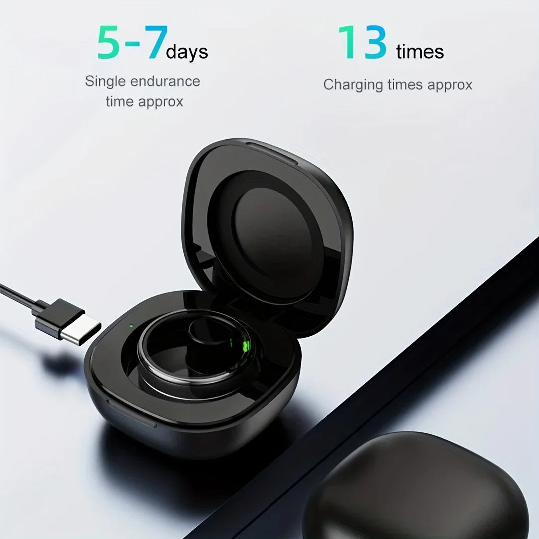 Smart Ring Fitness Tracker Wireless Connection Sleep Monitoring Long Range