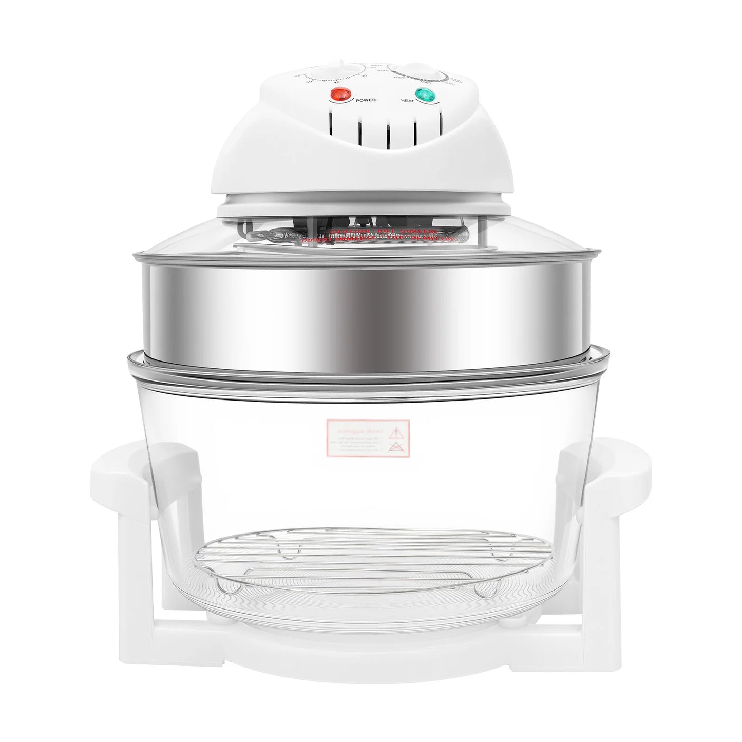 Visual Air Fryer 110V 1200 To 1400W 360 Degree Circulation