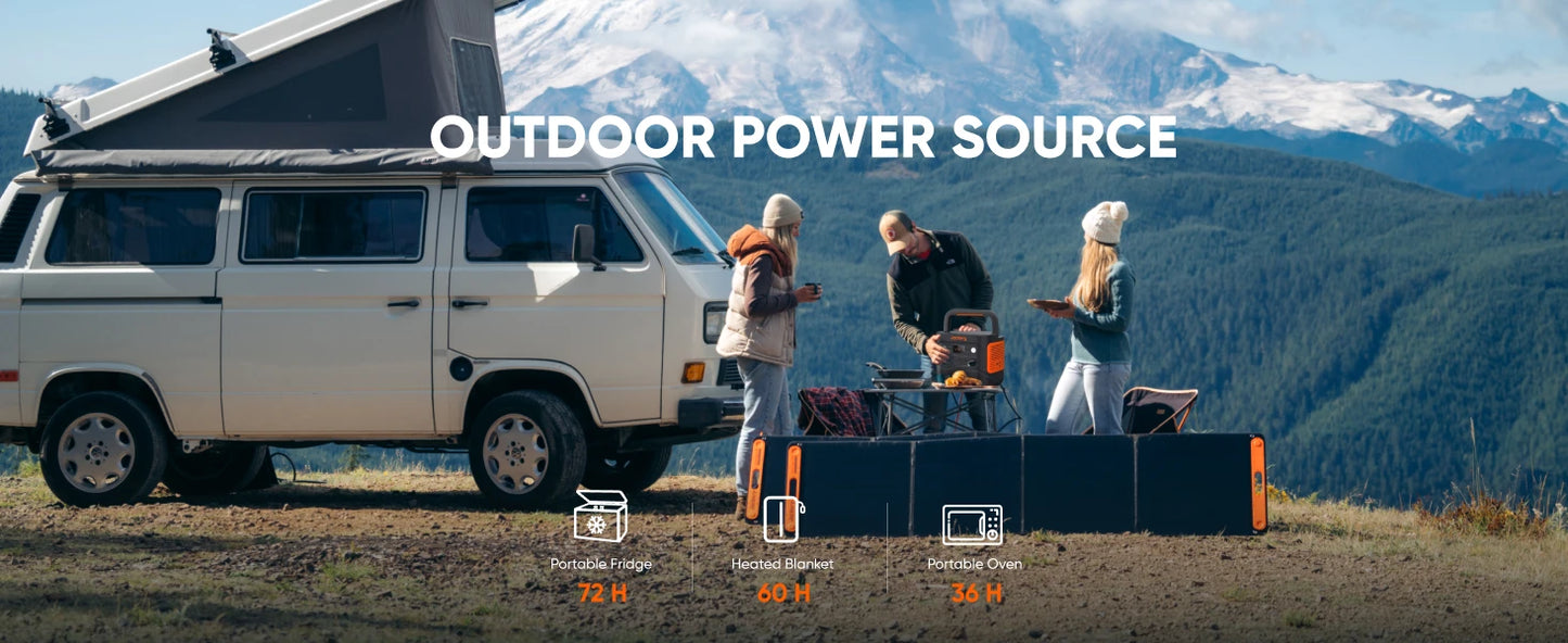 Jackery Explorer 2000v2 Portable Power Station With 200W Solar Panel