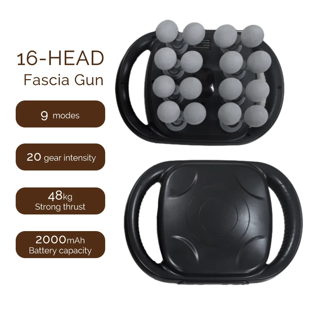 Foreverlily High Frequency Vibration Body Massage Gun Muscle Recovery Tool