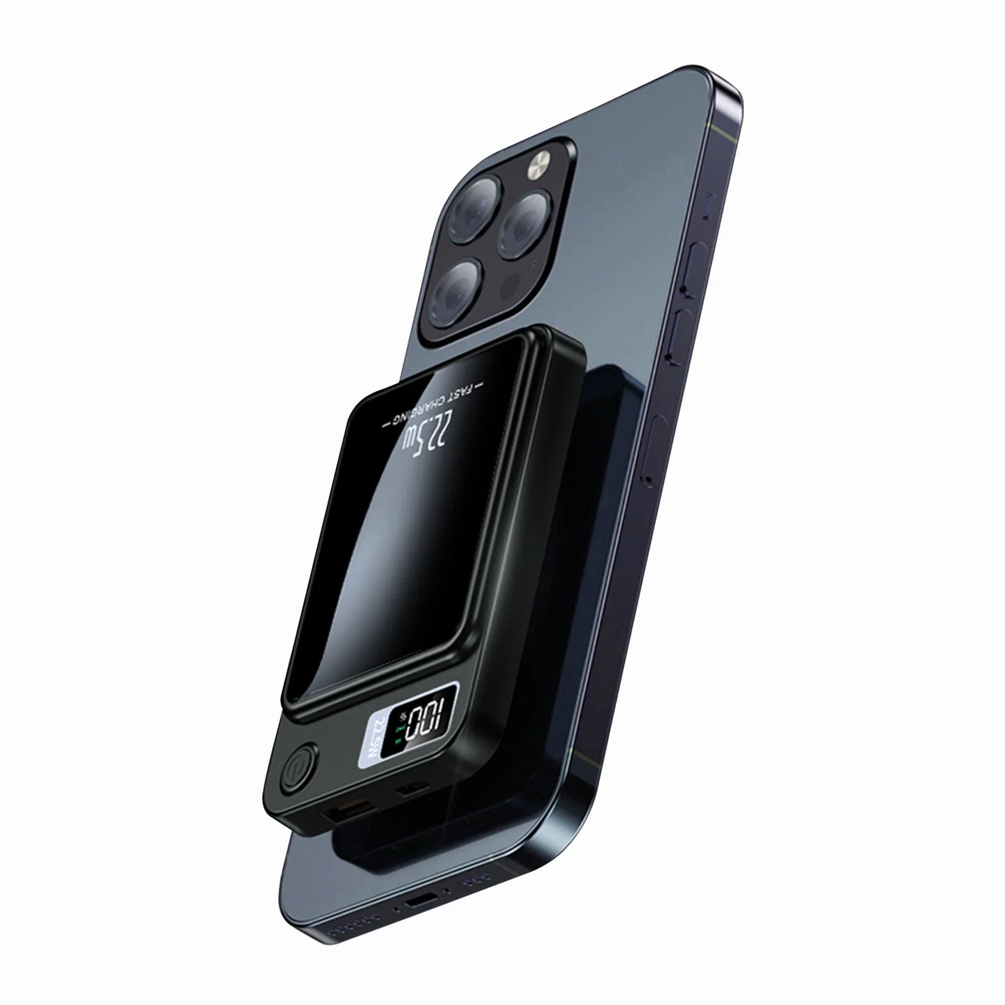 Wireless Magnetic Power Bank 22.5W Charging 10000mAh Led Display Portable