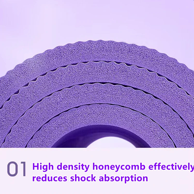 Non Slip Yoga Mat For Home Gym Travel Cushion Workouts