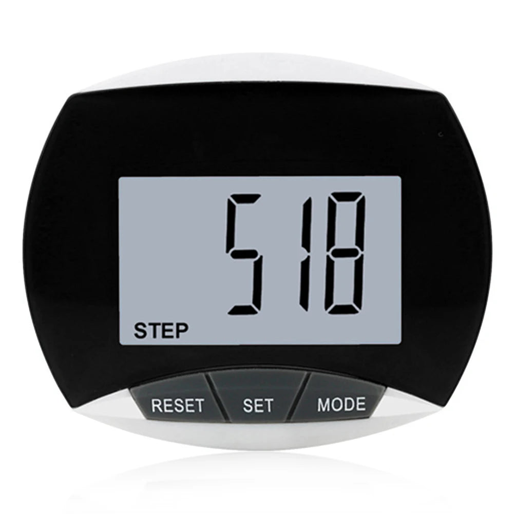 Accurate Clip Pedometer Step Tracker With LCD Display For Walking
