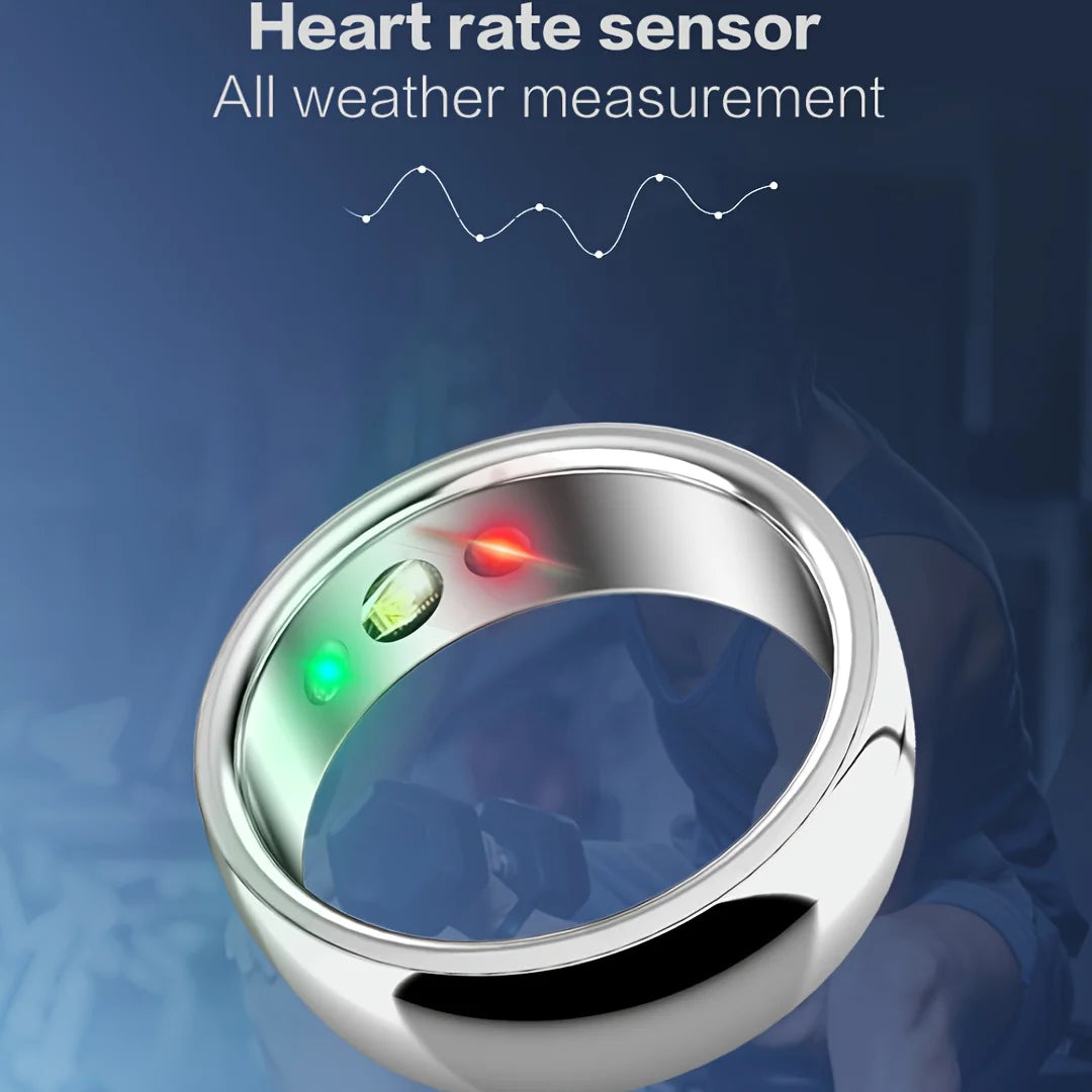 Smart Ring Fitness Tracker Sleep Tracker Pedometer Ring With Case