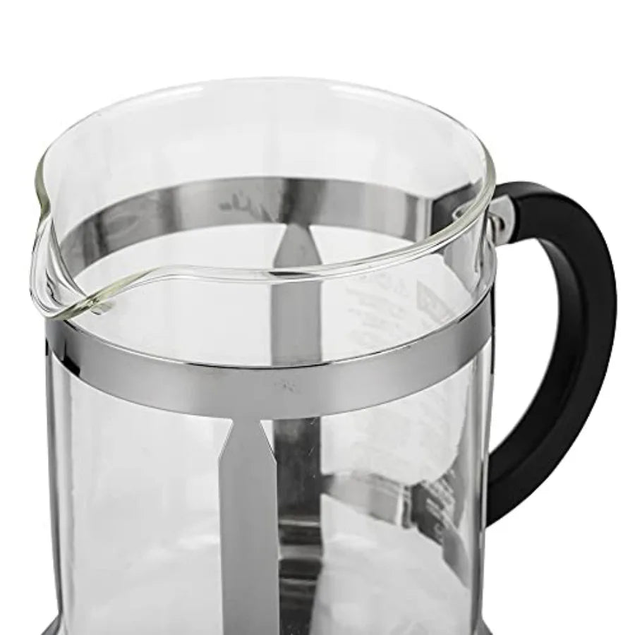 Iosn Chambord French Press Coffee Maker Stainless Steel Durable