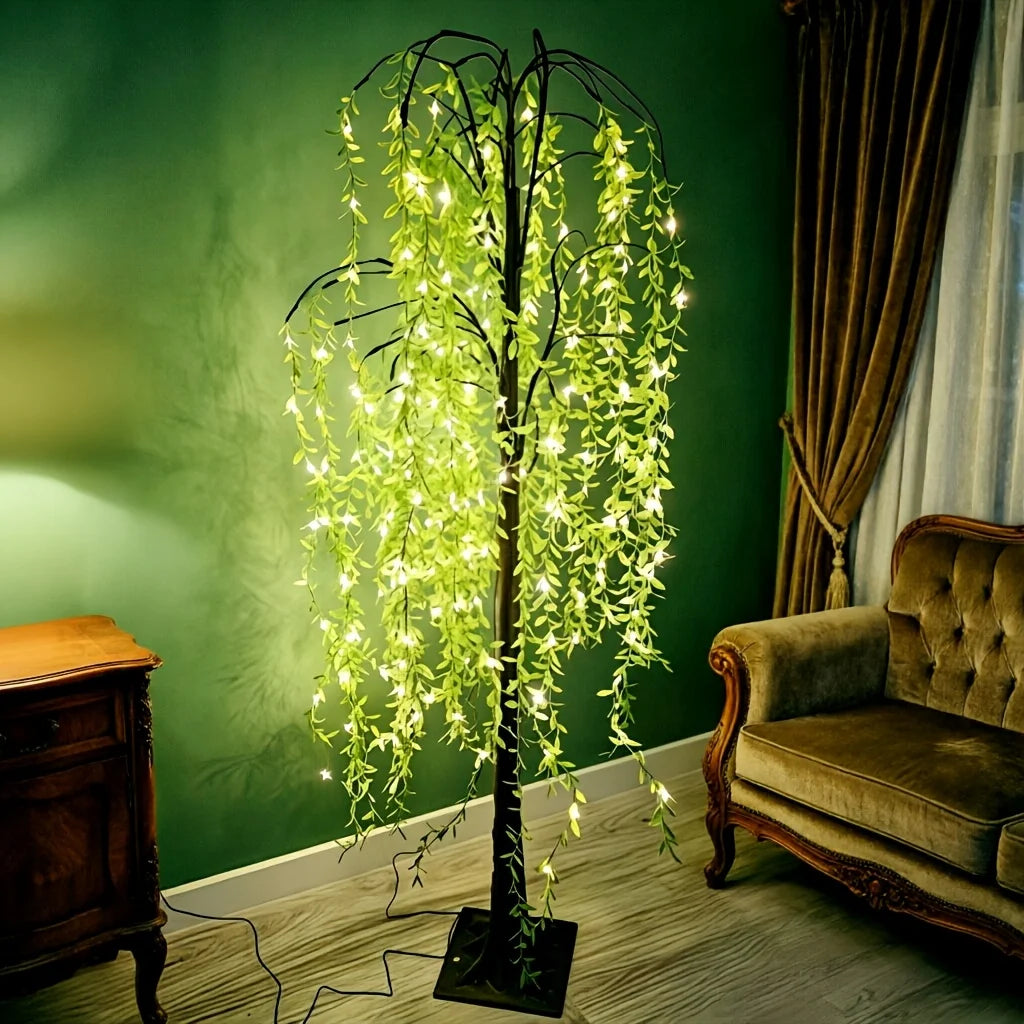 188 LED Willow Tree Light With USB Power Garden Decor