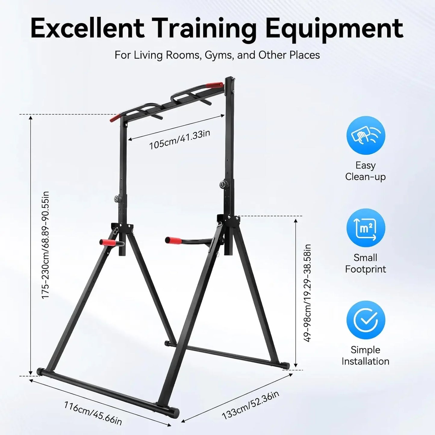 Power Tower Chin Up Dip Bar For Home Gym Equipment