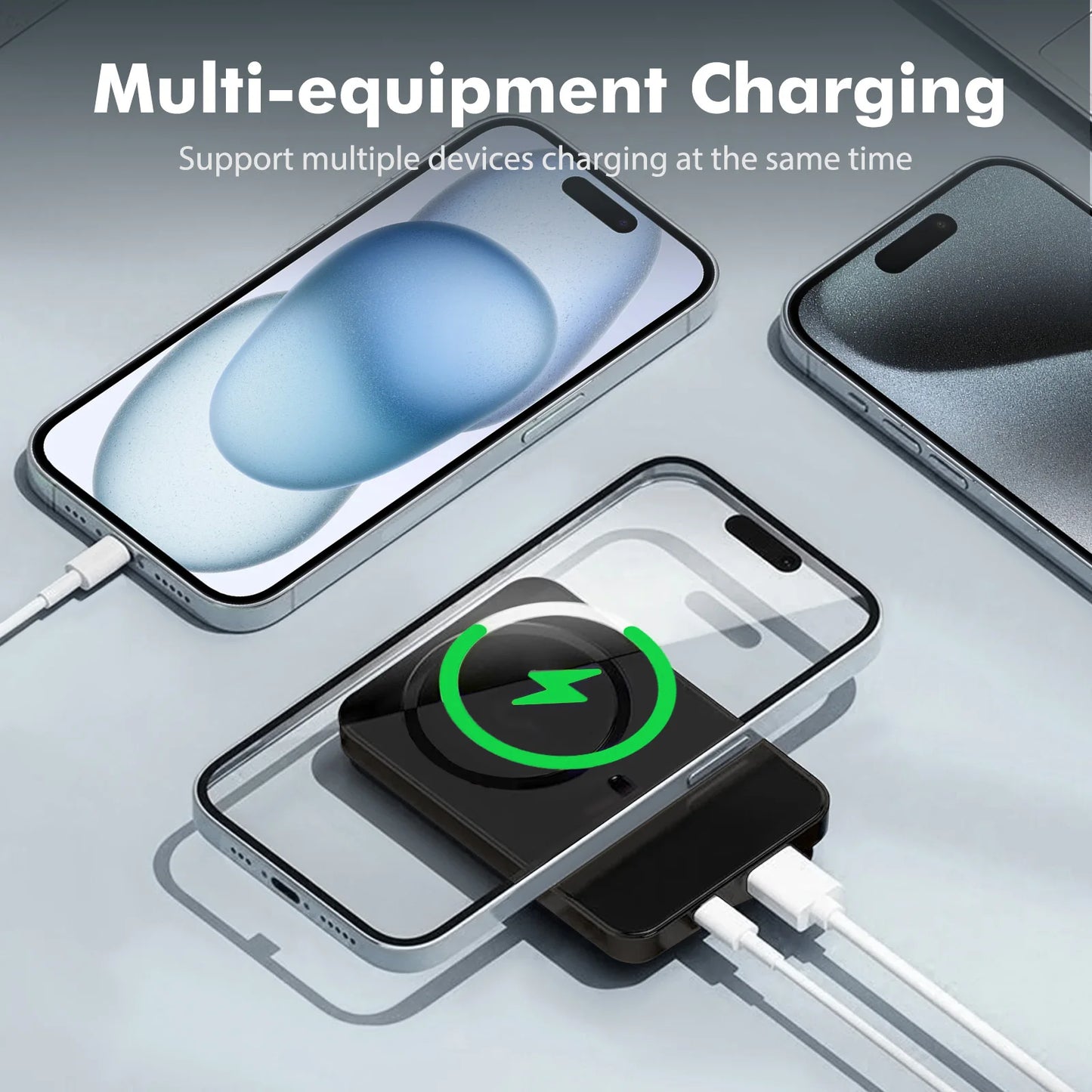Wireless Magnetic Power Bank 22.5W Charging 10000mAh Led Display Portable