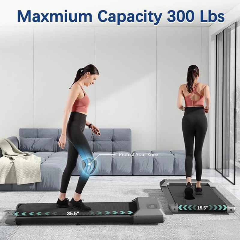 Superun Home Treadmill 2.5HP Two In One Walking Running Machine