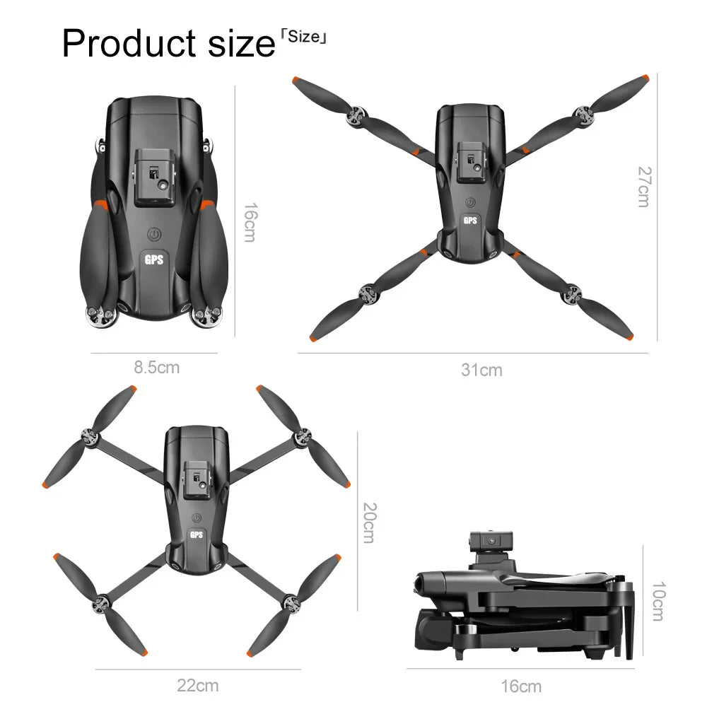 Lenovo 8K GPS Drone With Obstacle Avoidance And FPV Camera