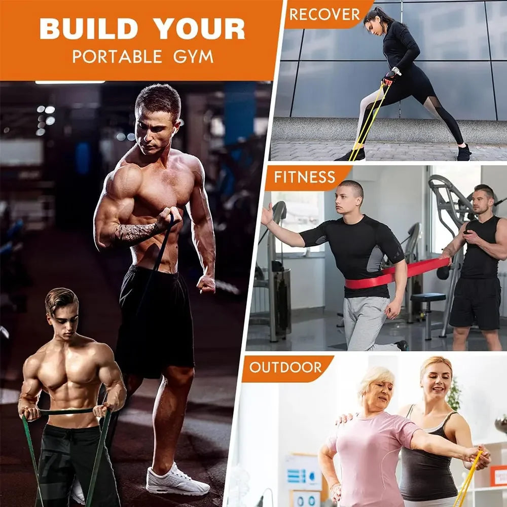 Resistance Bands Pull Up Assistance for Home Fitness and Strength