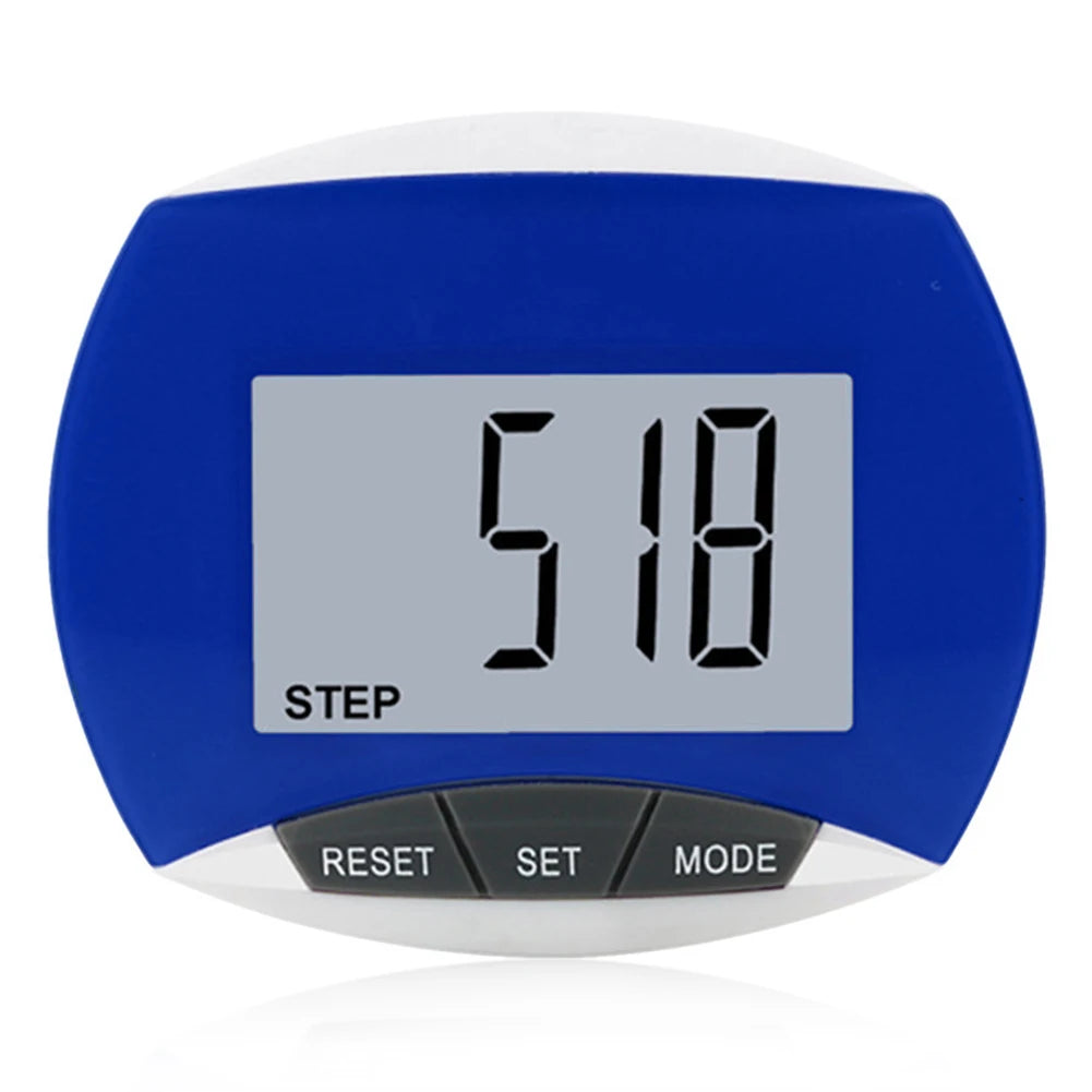 Accurate Clip Pedometer Step Tracker With LCD Display For Walking