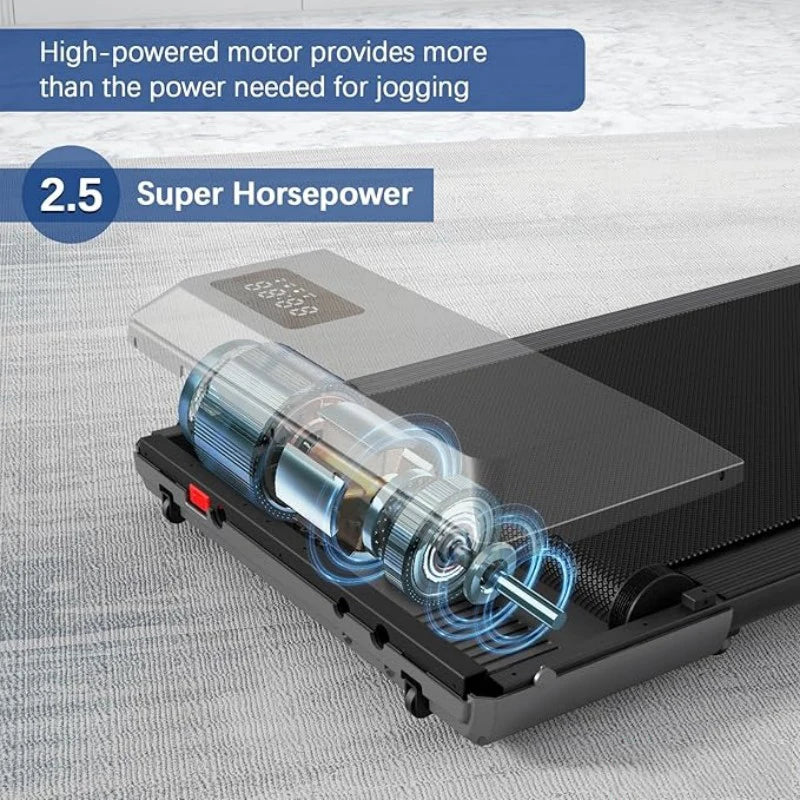 Superun Home Treadmill 2.5HP Two In One Walking Running Machine