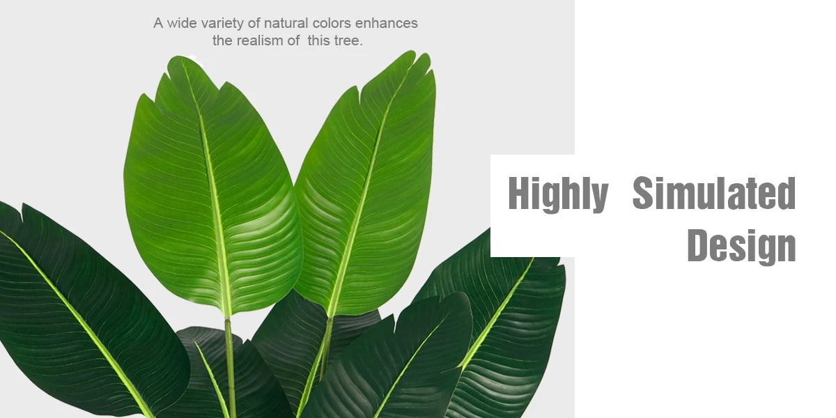 Olitree Bird of Paradise Artificial Palm Tree Indoor Home Decor