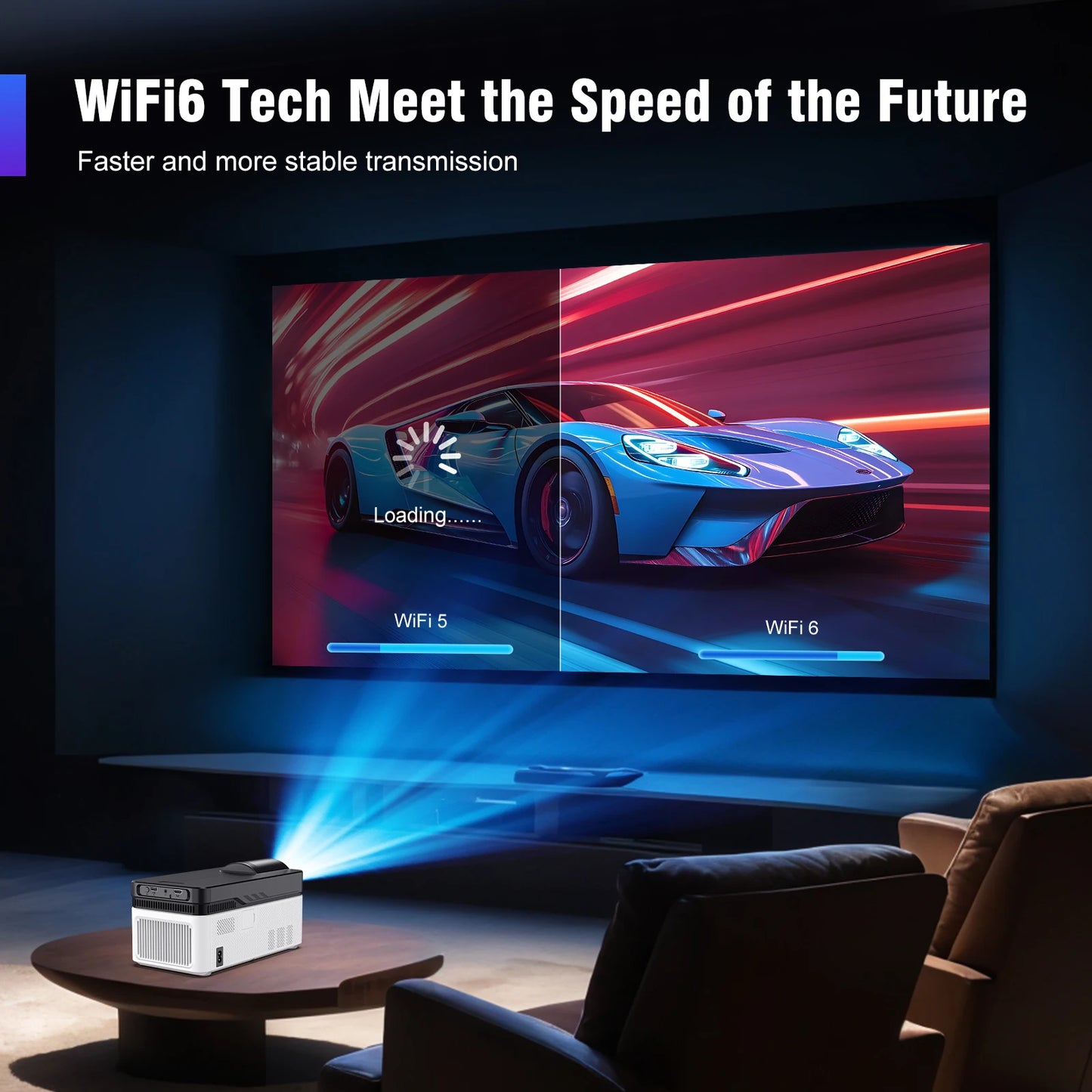 Magcubic HY450 Ultra Short Throw Projector 900ANSI 1080P Home Theater