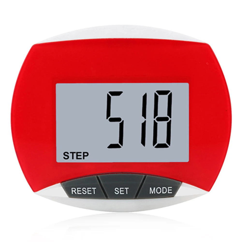 Accurate Clip Pedometer Step Tracker With LCD Display For Walking