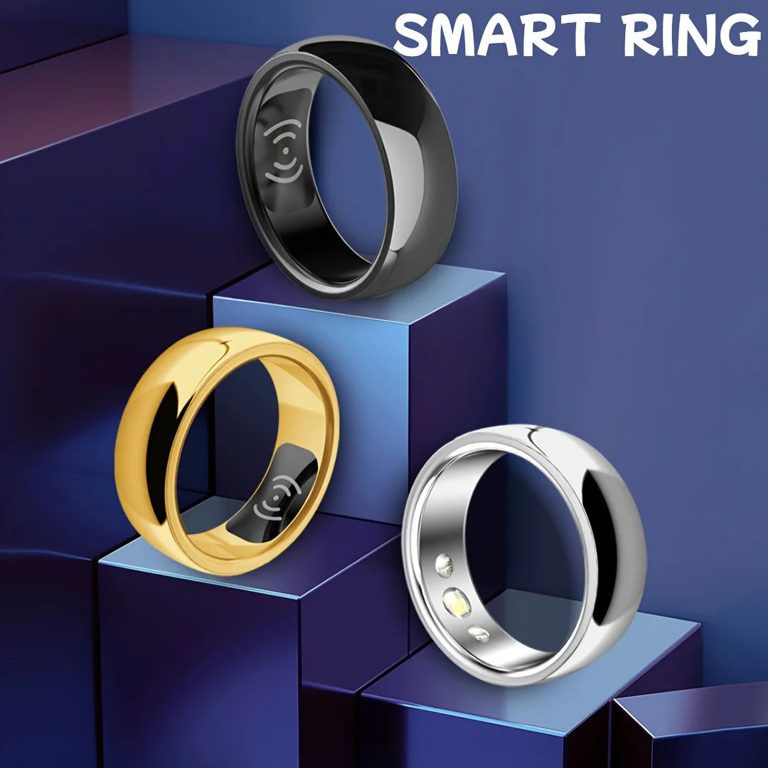 Smart Ring Fitness Tracker Sleep Tracker Pedometer Ring With Case