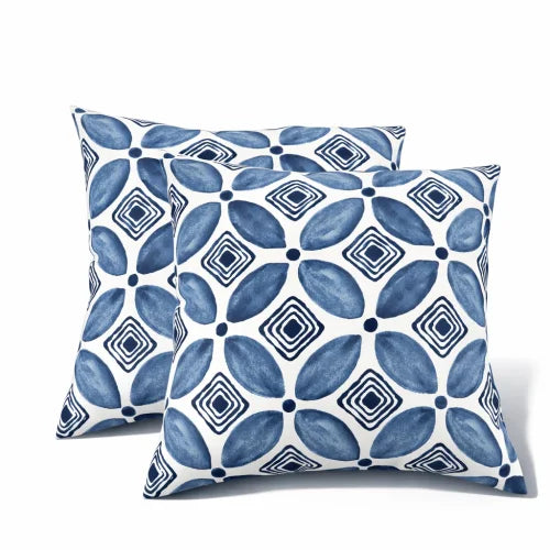 Elevate your outdoor living with vibrant paisley cushions designed to withstand sun, rain, and everyday use.