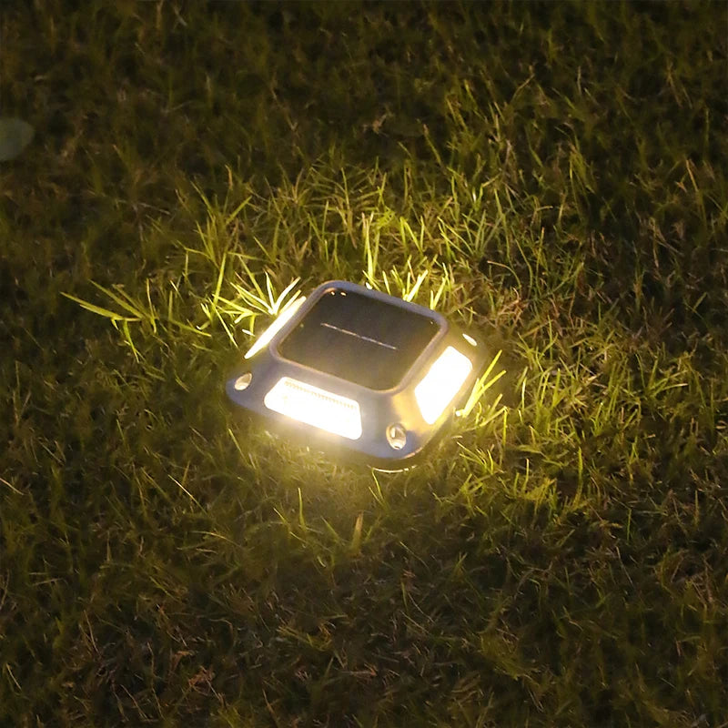 8 LED Solar Driveway Light Outdoor Garden Ground Lamp Waterproof