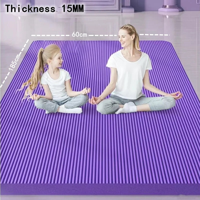 Non Slip Yoga Mat For Home Gym Travel Cushion Workouts