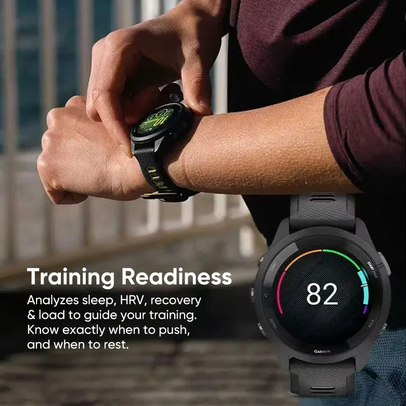 Garmin Forerunner 265 GPS Smartwatch AMOLED Display Heart Rate Monitor