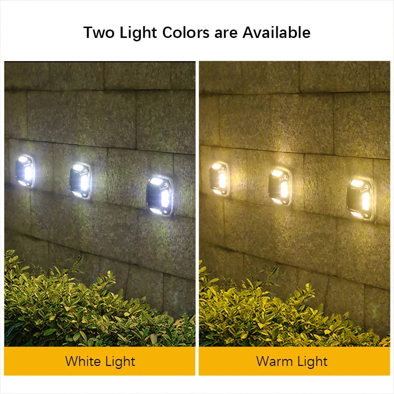 8 LED Solar Driveway Light Outdoor Garden Ground Lamp Waterproof