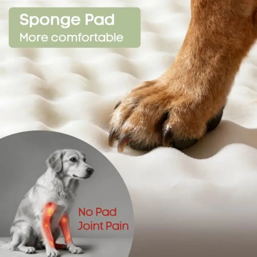 Dog Car Seat For Large Dogs Back Seat Extender Waterproof