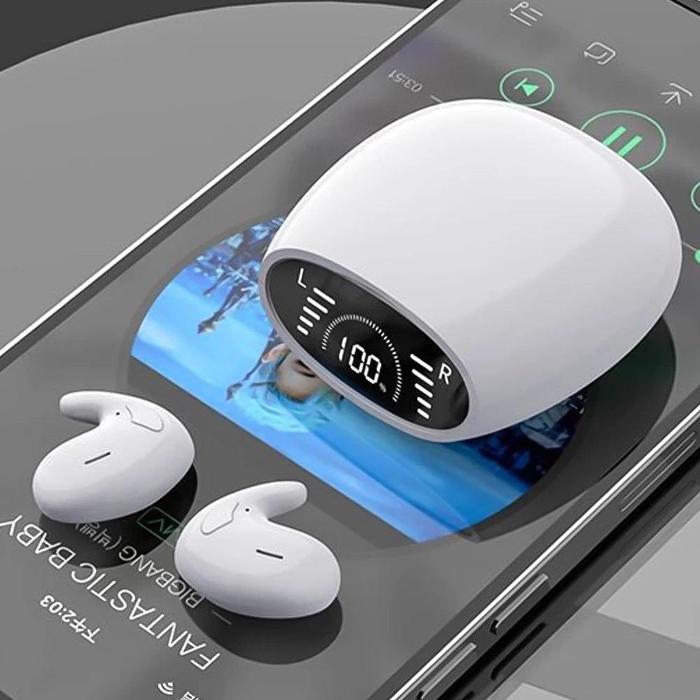 SK Ultra Thin Sleep Headphones Wireless Bluetooth Earbuds Waterproof