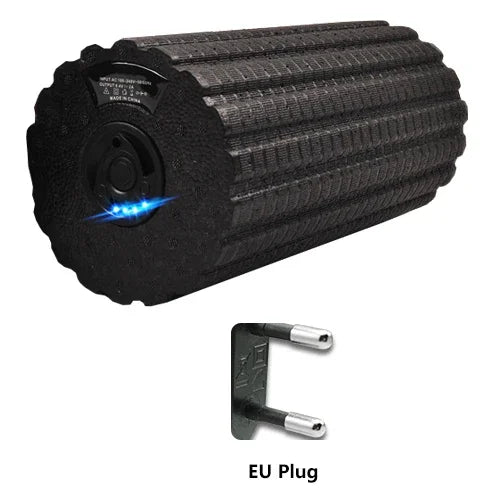 IQTEMOT Electric Yoga Column Roller With Vibration Massage 5 Speeds