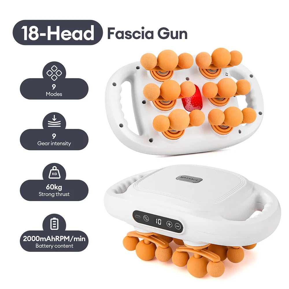 Foreverlily High Frequency Vibration Body Massage Gun Muscle Recovery Tool