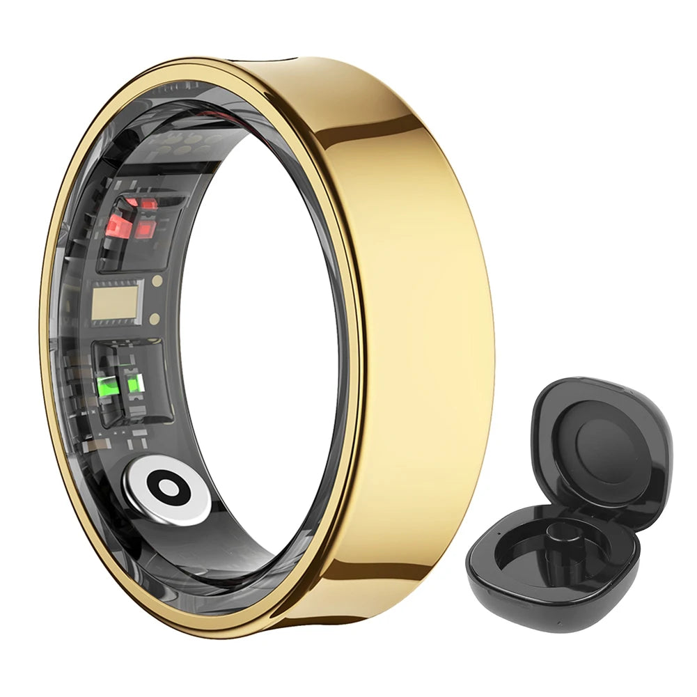 APWIKOGER R09 Smart Ring Heart Rate Blood Oxygen Sleep Monitor