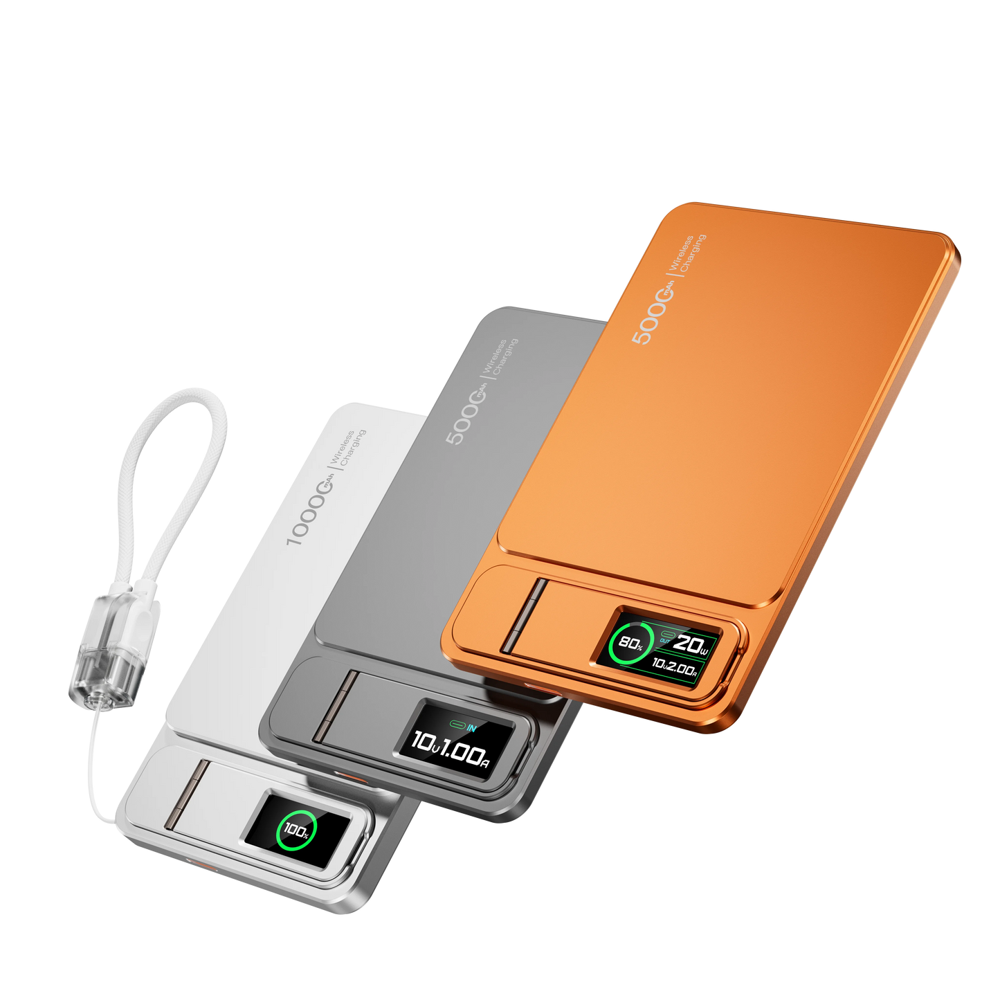 MagSafe Wireless Power Bank 20W Fast Charger With Digital Display