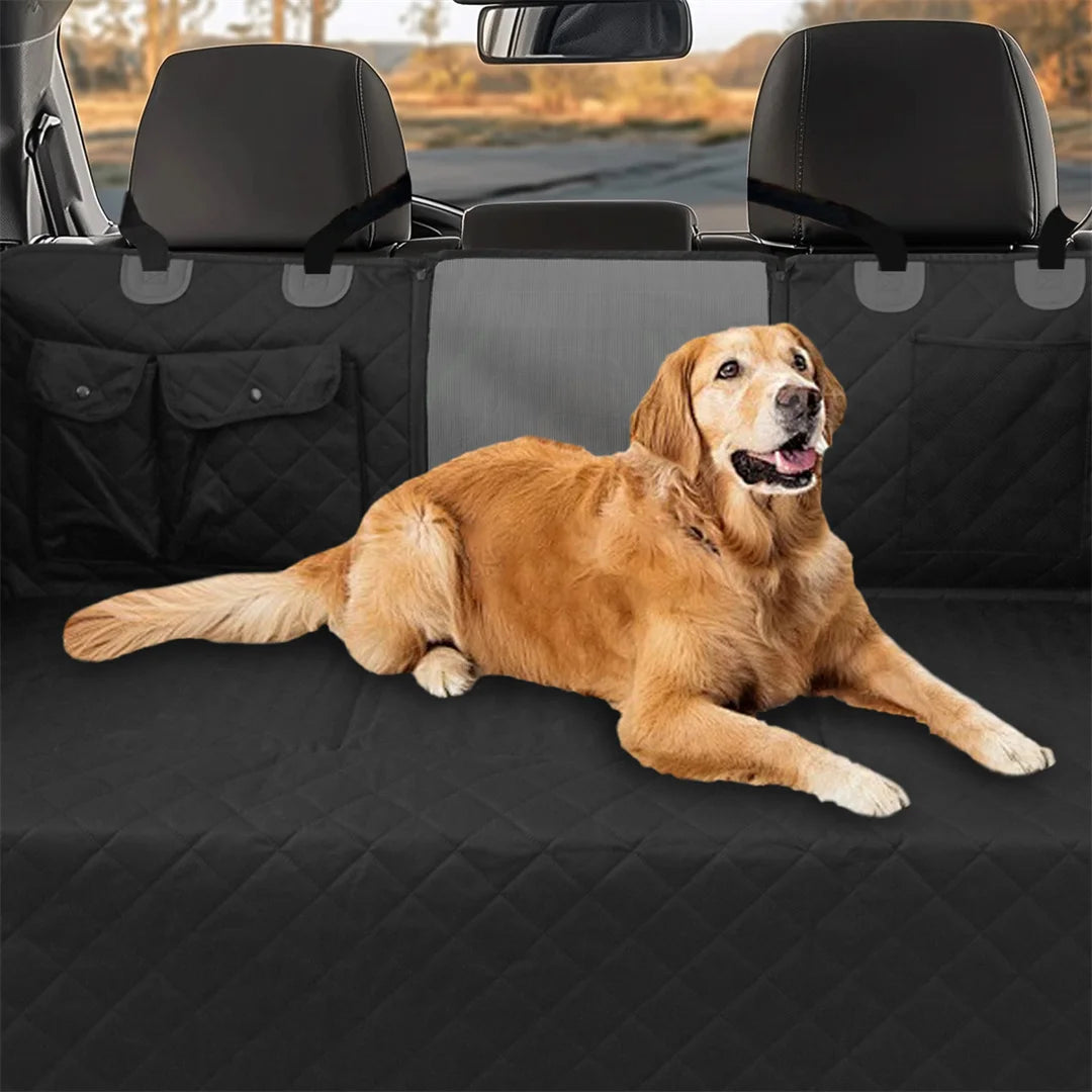 BINGOPAW Waterproof Dog Car Seat Cover Hammock Scratch Proof Back Seat Travel