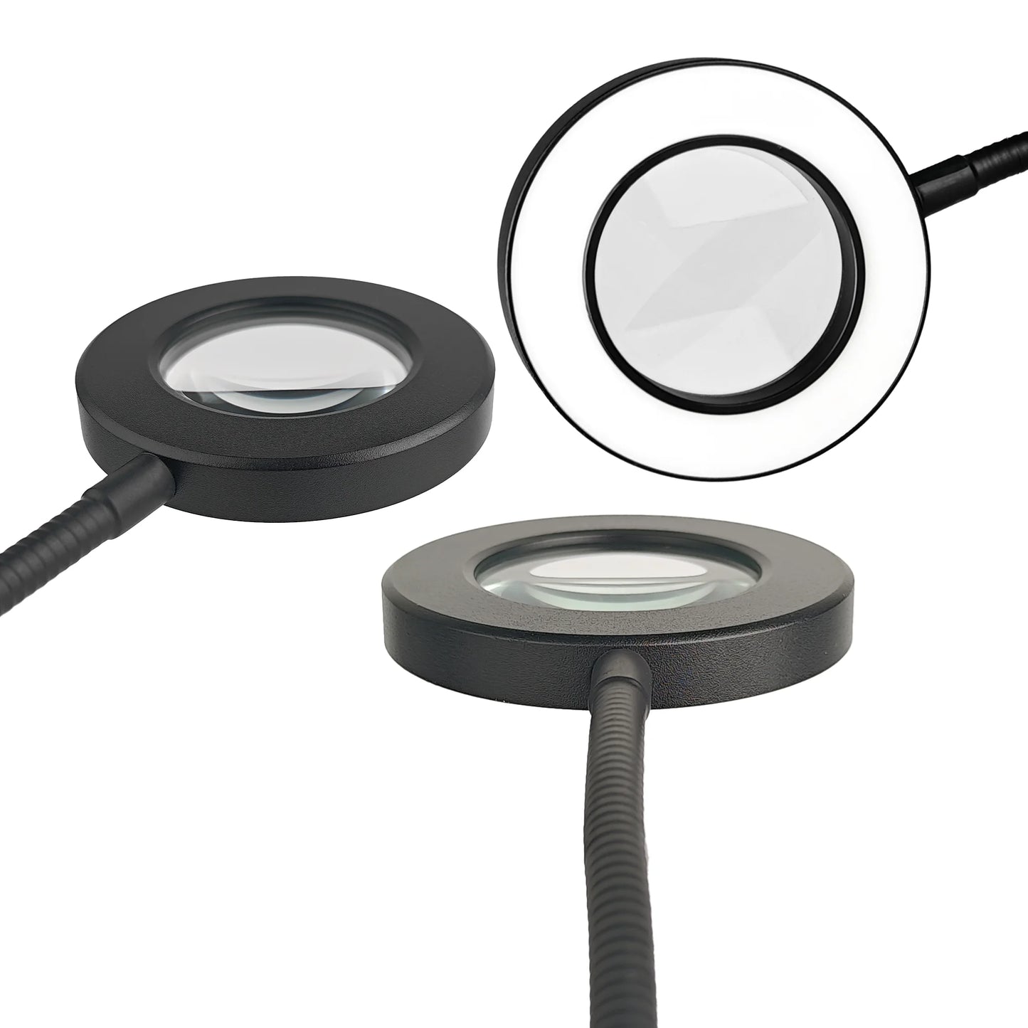 Smeileas 5X Magnifying Lamp with Light Clip On LED Reading