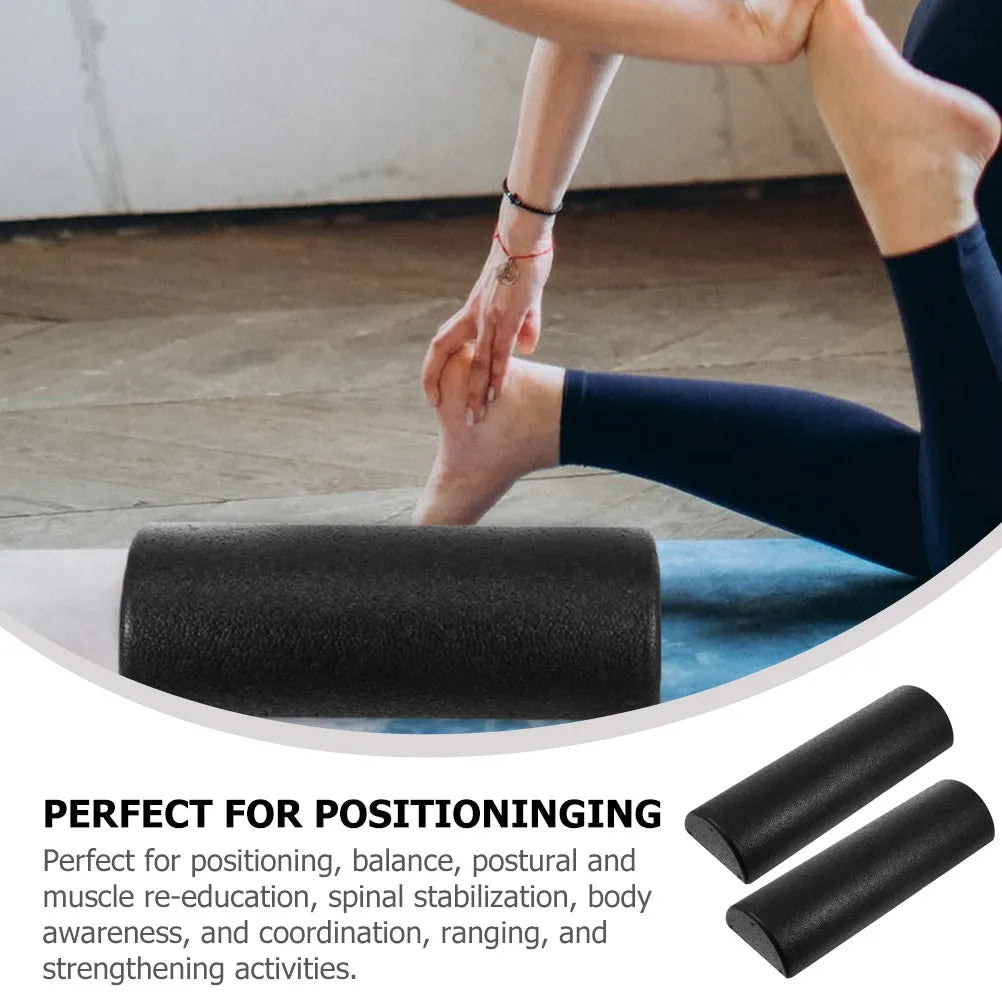 Half Foam Roller for Yoga Pilates and Physical Therapy